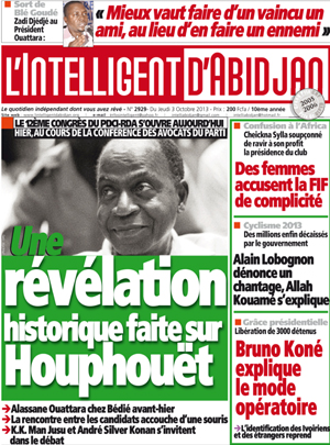 L’intelligent d’Abidjan N° 2929