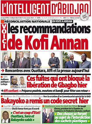 L’intelligent d’Abidjan N° 2935