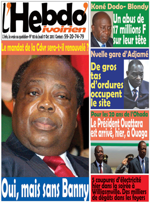 L’Hebdo Ivoirien N° 183