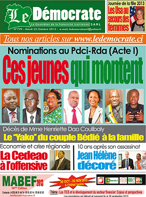 Le Democrate N° 799