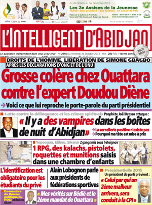 L’intelligent d’Abidjan N° 2946