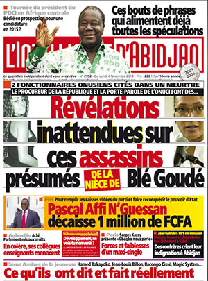 L’intelligent d’Abidjan N° 2952