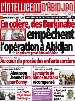 L’intelligent d’Abidjan N° 2963