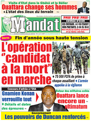 Le Mandat N° 1241