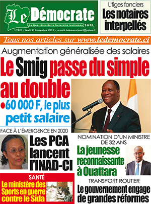 Le Democrate N° 821