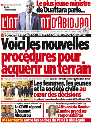 L’intelligent d’Abidjan N° 2965