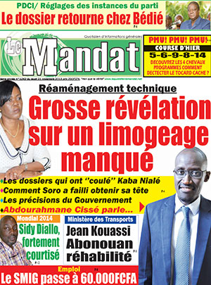 Le Mandat N° 1242