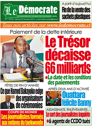 Le Democrate N° 822