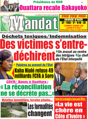 Le Mandat N° 1243