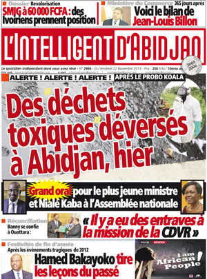 L’intelligent d’Abidjan N° 2966