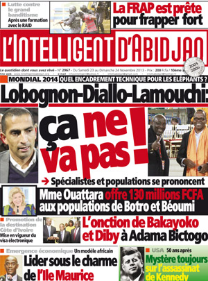 L’intelligent d’Abidjan N° 2967