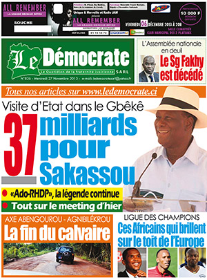 Le Democrate N° 826
