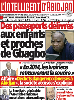 L’intelligent d’Abidjan N° 2970
