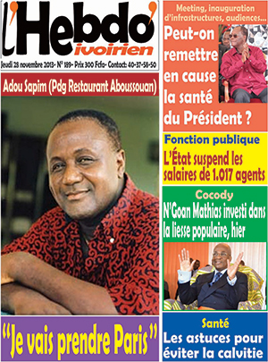 L’Hebdo Ivoirien N° 189