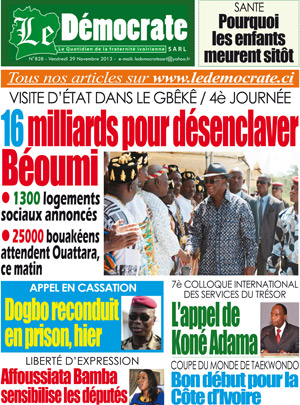 Le Democrate N° 828