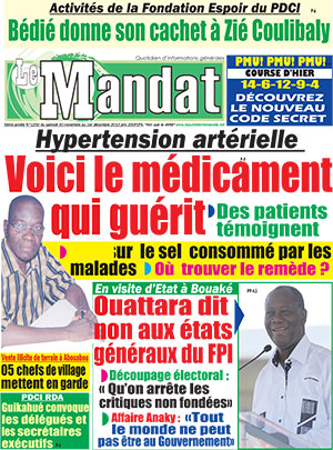 Le Mandat N° 1250