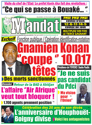 Le Mandat N° 1251