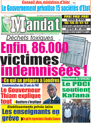 Le Mandat N° 1252