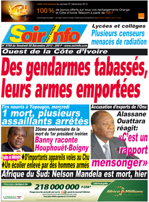 Soir Info N° 5760