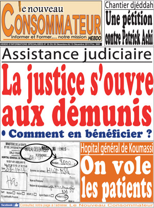 Le Nouveau Consommateur Hebdo N° 55