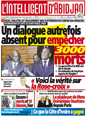 L’intelligent d’Abidjan N° 2981