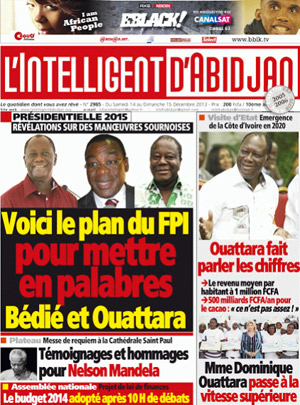 L’intelligent d’Abidjan N° 2985