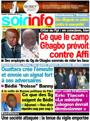 Soir Info N° 6064