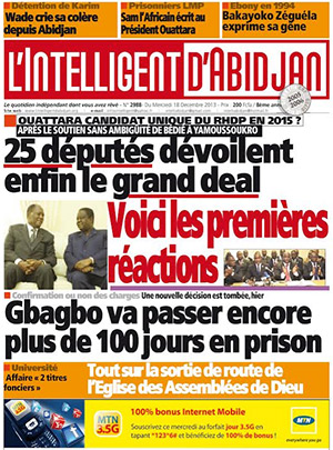 L’intelligent d’Abidjan N° 2988