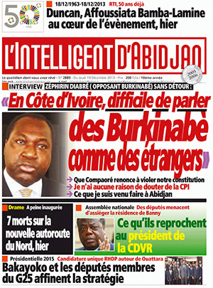 L’intelligent d’Abidjan N° 2989