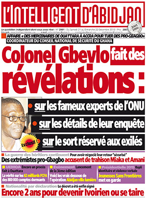 L’intelligent d’Abidjan N° 2991