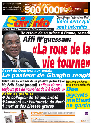 Soir Info N° 5774