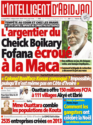 L’intelligent d’Abidjan N° 2995