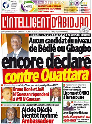 L’intelligent d’Abidjan N° 3005