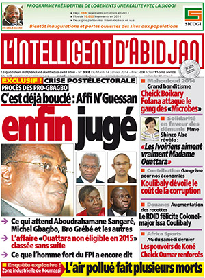 L’intelligent d’Abidjan N° 3008