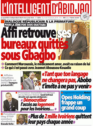 L’intelligent d’Abidjan N° 3010