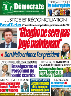 Le Democrate N° 865