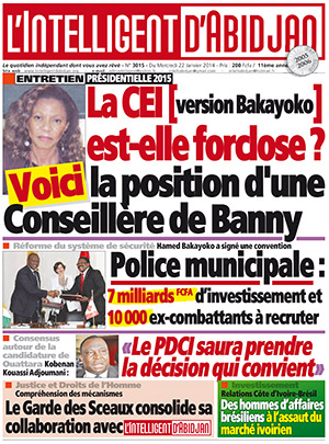 L’intelligent d’Abidjan N° 3015