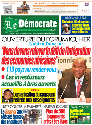 Le Democrate N° 876