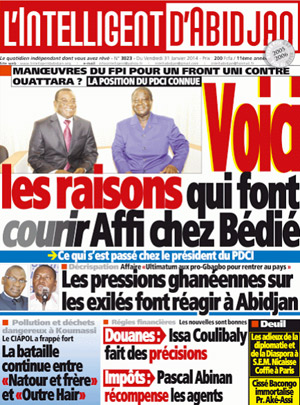 L’intelligent d’Abidjan N° 3023