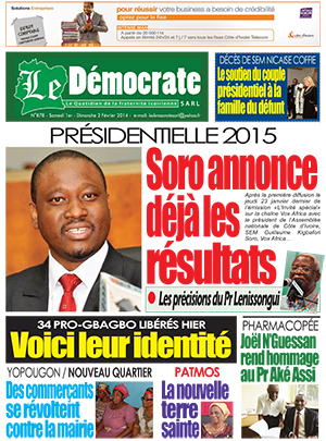 Le Democrate N° 878
