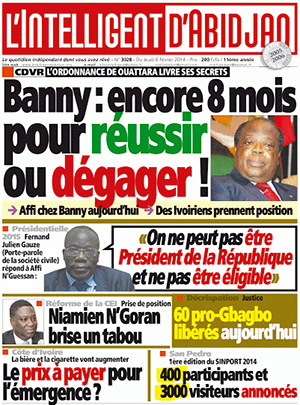 L’intelligent d’Abidjan N° 3028