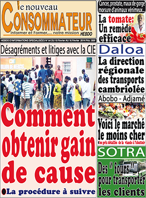 Le Nouveau Consommateur Hebdo N° 64