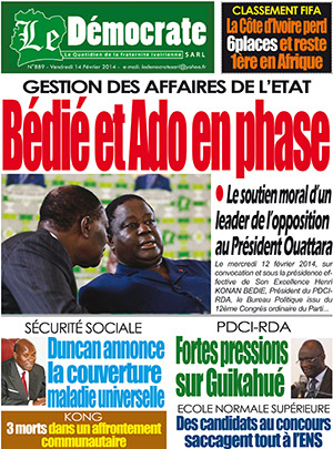 Le Democrate N° 889