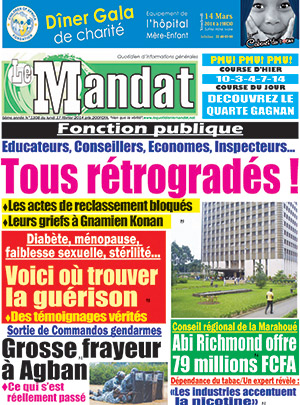 Le Mandat N° 1308