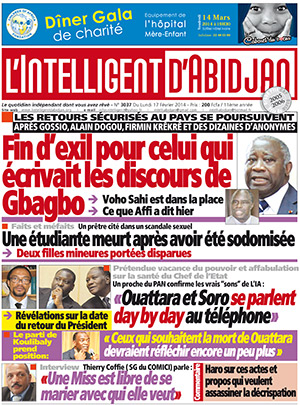 L’intelligent d’Abidjan N° 3037