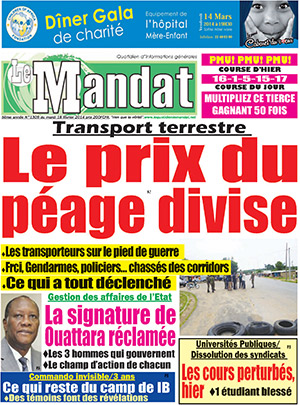 Le Mandat N° 1309
