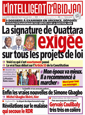 L’intelligent d’Abidjan N° 3038