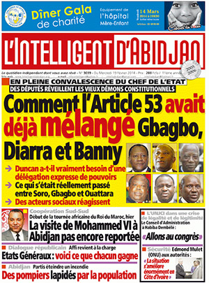L’intelligent d’Abidjan N° 3039