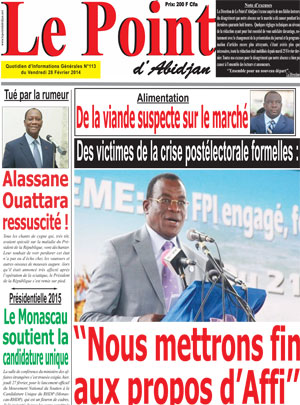 Le point d`Abidjan N° 113