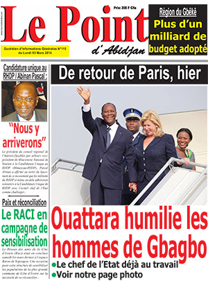 Le point d`Abidjan N° 115
